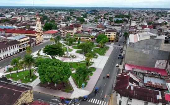 Panoramic view of Iquitos